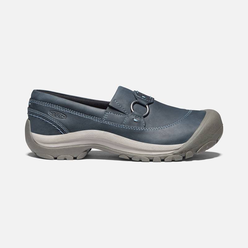 Keen Kaci III Halbschuhe Damen DE-97123 Dress Blue/Steel Grey - Keen Damenschuhe Blau